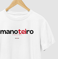 MANOTEIRO – Camiseta Algodão 30.1 (Cores Claras – Masculina e Feminina) - loja online