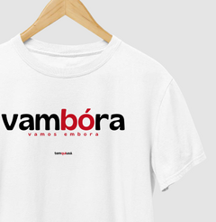 VAMBORA – Camiseta Algodão 30.1 (Cores Claras – Masculina e Feminina) - loja online