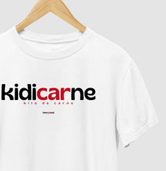 KIDICARNE – Camiseta Algodão 30.1 (Cores Claras – Masculina e Feminina) - loja online