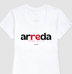 ARREDA – Camiseta Algodão 30.1 (Cores Claras – Masculina e Feminina) - loja online