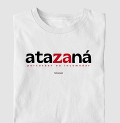 ATAZANÁ – Camiseta Algodão 30.1 (Cores Claras – Masculina e Feminina) - loja online