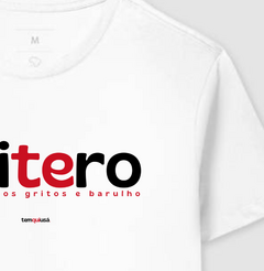 GRITERO – Camiseta Algodão 30.1 (Cores Claras – Masculina e Feminina) - loja online