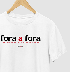 Imagem do FORA A FORA – Camiseta Algodão 30.1 (Cores Claras – Masculina e Feminina)