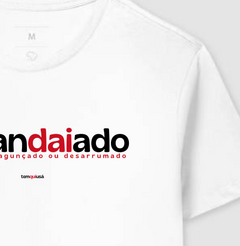 ESGANDAIADO – Camiseta Algodão 30.1 (Cores Claras – Masculina e Feminina) - loja online