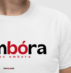 Imagem do VAMBORA – Camiseta Algodão 30.1 (Cores Claras – Masculina e Feminina)