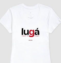 Imagem do LUGÁ – Camiseta Algodão 30.1 (Cores Claras – Masculina e Feminina)