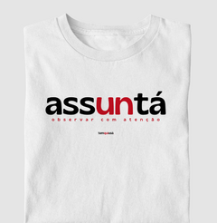 Imagem do ASSUNTÁ – Camiseta Algodão 30.1 (Cores Claras – Masculina e Feminina)