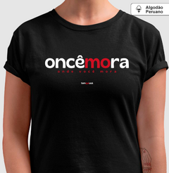 ONCÊMORA – Camiseta Algodão Peruano (Cores Escuras – Masculina e Feminina) na internet