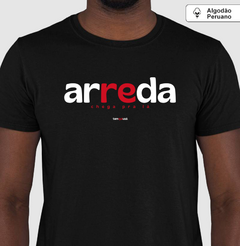 ARREDA – Camiseta Algodão Peruano (Cores Escuras – Masculina e Feminina) - Tem Qui Usá