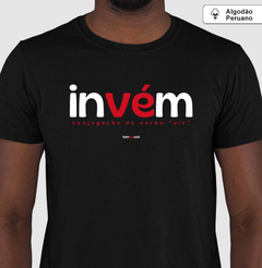 INVÉM – Camiseta Algodão Peruano (Cores Escuras – Masculina e Feminina) - Tem Qui Usá