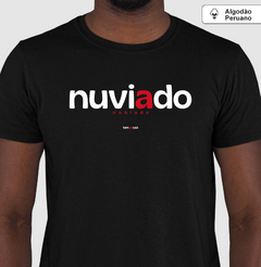 NUVIADO – Camiseta Algodão Peruano (Cores Escuras – Masculina e Feminina) - Tem Qui Usá