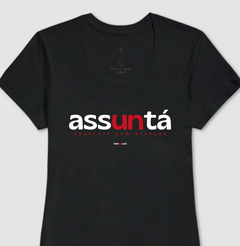Imagem do ASSUNTÁ – Camiseta Algodão 30.1 (Cores Escuras – Masculina e Feminina)