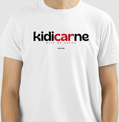 KIDICARNE – Camiseta Algodão 30.1 (Cores Claras – Masculina e Feminina)