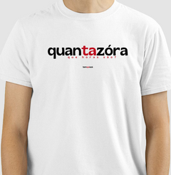 QUANTAZÓRA – Camiseta Algodão 30.1 (Cores Claras – Masculina e Feminina)
