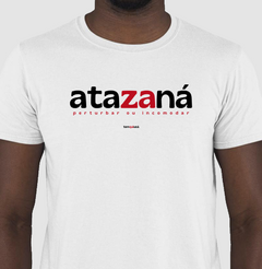 ATAZANÁ – Camiseta Algodão 30.1 (Cores Claras – Masculina e Feminina)