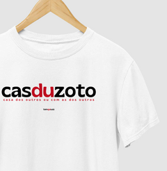 Imagem do CASDUZOTO – Camiseta Algodão 30.1 (Cores Claras – Masculina e Feminina)