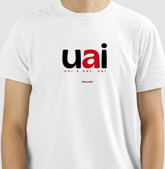 UAI – Camiseta Algodão 30.1 (Cores Claras – Masculina e Feminina)