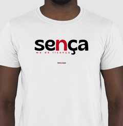 SENÇA – Camiseta Algodão 30.1 (Cores Claras – Masculina e Feminina)
