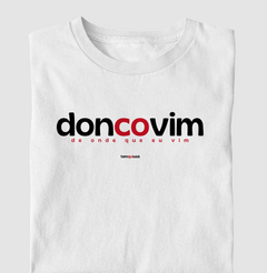 DONCOVIM – Camiseta Algodão 30.1 (Cores Claras – Masculina e Feminina) - comprar online