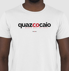 QUAZCOCAIO – Camiseta Algodão 30.1 (Cores Claras – Masculina e Feminina) - comprar online