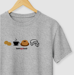 Imagem do Delícias Mineiras Camiseta Algodão 30.1 Cores Claras