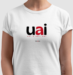 UAI – Camiseta Algodão 30.1 (Cores Claras – Masculina e Feminina) na internet