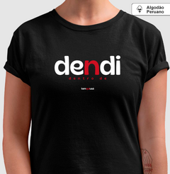DENDI – Camiseta Algodão Peruano (Cores Escuras – Masculina e Feminina) - loja online