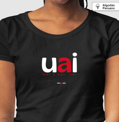 UAI – Camiseta Algodão Peruano (Cores Escuras – Masculina e Feminina) - loja online