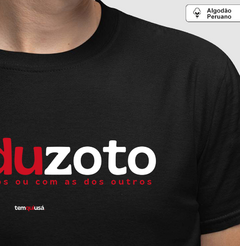 CASDUZOTO – Camiseta Algodão Peruano (Cores Escuras – Masculina e Feminina) - loja online