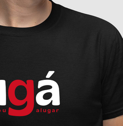 LUGÁ – Camiseta Algodão 30.1 (Cores Escuras – Masculina e Feminina)