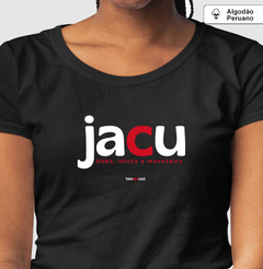 JACU – Camiseta Algodão Peruano (Cores Escuras – Masculina e Feminina) - loja online