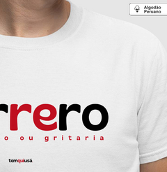 BERRERO – Camiseta Algodão Peruano (Branca – Masculina e Feminina) - loja online