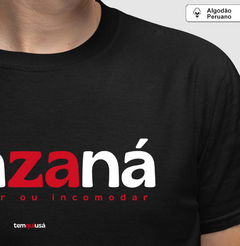 ATAZANÁ – Camiseta Algodão Peruano (Cores Escuras – Masculina e Feminina) - loja online