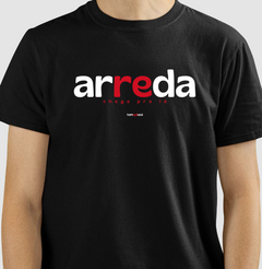 ARREDA – Camiseta Algodão 30.1 (Cores Escuras – Masculina e Feminina)
