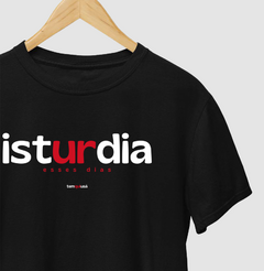 ISTURDIA – Camiseta Algodão 30.1 (Cores Escuras – Masculina e Feminina)