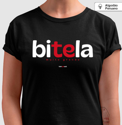 Imagem do BITELA – Camiseta Algodão Peruano (Cores Escuras – Masculina e Feminina)