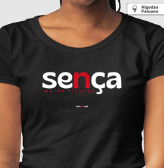 Imagem do SENÇA – Camiseta Algodão Peruano (Cores Escuras – Masculina e Feminina)