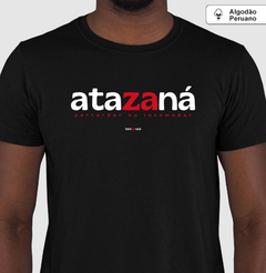 Imagem do ATAZANÁ – Camiseta Algodão Peruano (Cores Escuras – Masculina e Feminina)