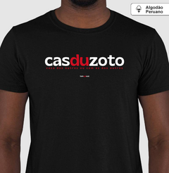 Imagem do CASDUZOTO – Camiseta Algodão Peruano (Cores Escuras – Masculina e Feminina)