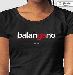 Imagem do BALANGANO - – Camiseta Algodão Peruano (Cores Escuras – Masculina e Feminina)