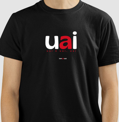 UAI – Camiseta Algodão 30.1 (Cores Escuras – Masculina e Feminina) na internet
