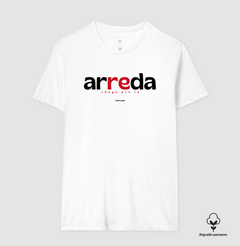 ARREDA – Camiseta Algodão Peruano (Branca – Masculina e Feminina) - loja online
