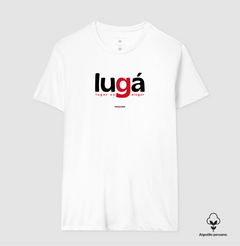 LUGÁ – Camiseta Algodão Peruano (Branca – Masculina e Feminina) - loja online