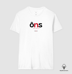 ÔNS – Camiseta Algodão Peruano (Branca – Masculina e Feminina) - loja online