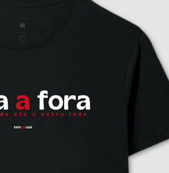 FORA A FORA – Camiseta Algodão 30.1 (Cores Escuras – Masculina e Feminina) na internet