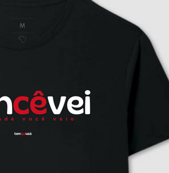 DONCÊVEI – Camiseta Algodão 30.1 (Cores Escuras – Masculina e Feminina) - Tem Qui Usá