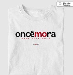 Imagem do ONCÊMORA – Camiseta Algodão Peruano (Branca – Masculina e Feminina)