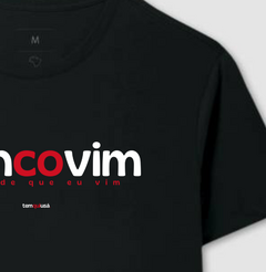DONCOVIM – Camiseta Algodão 30.1 (Cores Escuras – Masculina e Feminina) - Tem Qui Usá