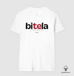 BITELA – Camiseta Algodão Peruano (Branca – Masculina e Feminina) - loja online