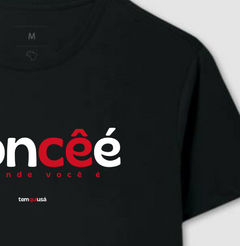DONCÊÉ – Camiseta Algodão 30.1 (Cores Escuras – Masculina e Feminina) - Tem Qui Usá